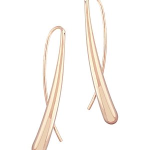 Bloomingdale's Long Teardrop Threader Earrings in 14K Rose Gold - 100% Exclusive- 3296377