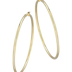 Bloomingdale's Large Hoop Earrings in 14K Yellow Gold - 100% Exclusive- 3296524