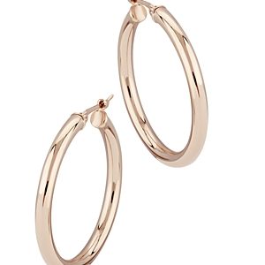 Bloomingdale's Small Hoop Earrings in 14K Rose Gold - 100% Exclusive- 3296355