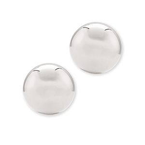 Bloomingdale's Ball Stud Earrings in 14K White Gold - 100% Exclusive- 3296371