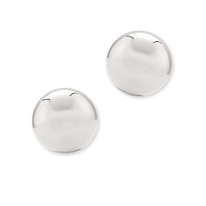 Bloomingdale's Tiny Ball Stud Earrings in 14K White Gold - 100% Exclusive- 3296369