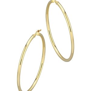 Bloomingdale's Tube Hoop Earrings in 14K Yellow Gold - 100% Exclusive- 3296528