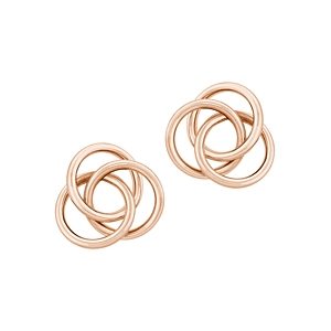 Bloomingdale's Large Love Knot Earrings in 14K Rose Gold - 100% Exclusive- 3296348