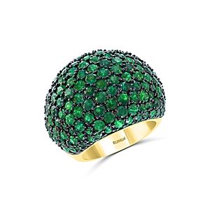 Bloomingdale's Emerald Statement Ring in 14K Yellow Gold - 100% Exclusive- 3338789