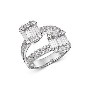 Bloomingdale's Diamond Mosaic Statement Ring in 14K White Gold, 2.0 ct. t.w. - 100% Exclusive- 3101888