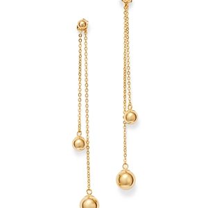Bloomingdale's Bead Drop Earrings in 14K Yellow Gold - 100% Exclusive- 3359699