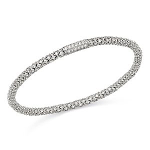 Roberto Demeglio 18K White Gold Gioconda Diamond Stretch Bracelet- 3362031