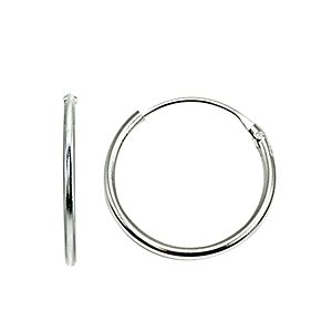 Aqua Tiny Hoop Earrings in 18K Gold-Plated Sterling Silver or Sterling Silver - 100% Exclusive- 3424879