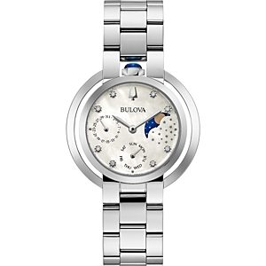 Bulova Rubaiyat Diamond Celestial Watch, 35mm- 3449742