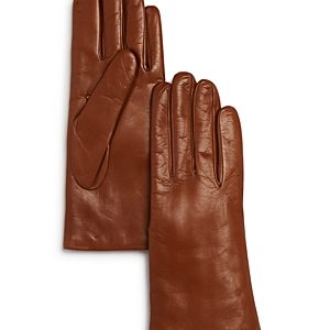 Bloomingdale's Cashmere Lined Leather Gloves - 100% Exclusive- 3741237