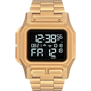Nixon Regulus All-Black Link Bracelet Watch, 46mm- 3463363