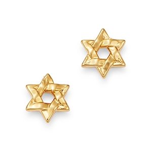 Bloomingdale's Star of David Stud Earrings in 14K Yellow Gold - 100% Exclusive- 3448918