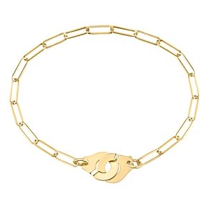 dinh van 18K Yellow Gold Menottes Chain Bracelet- 3478867