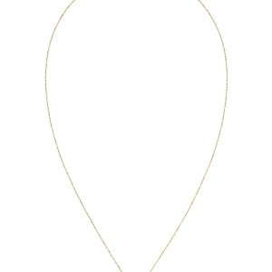 dinh van 18K Yellow Gold Le Cube Diamant Medium Chain Necklace with Diamond, 17.7- 3478871