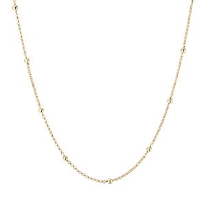 David Yurman 18K Yellow Gold Cable Collectibles Bead & Chain Necklace, 36- 3355948