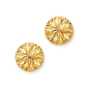 Bloomingdale's Fancy-Cut Stud Earrings in 14K Yellow Gold - 100% Exclusive- 3492740