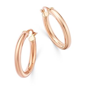 Bloomingdale's Wide Hoop Earrings in 14K Rose Gold - 100% Exclusive- 3531654