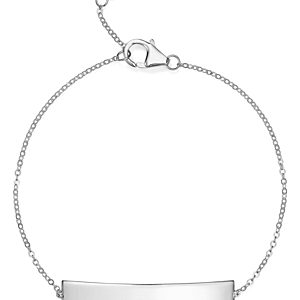 Bloomingdale's Bar Bracelet in Sterling Silver - 100% Exclusive- 3520542