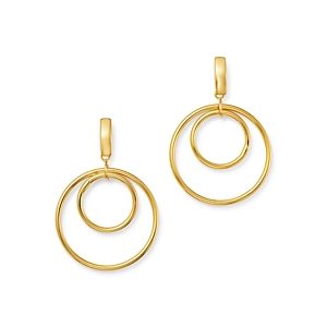 Bloomingdale's Double Door Knocker Drop Earrings in 14K Yellow Gold - 100% Exclusive- 3531541