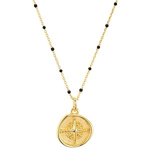 Argento Vivo North Star Pendant Necklace in 18K Gold-Plated Sterling Silver, 16-18- 3528910