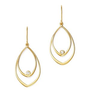 Bloomingdale's Diamond Double Teardrop Earrings in 14K Yellow Gold - 100% Exclusive- 3514774