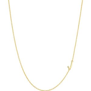 Argento Vivo Asymmetrical Initial Necklace in 18K Gold-Plated Sterling Silver, 16- 3529912