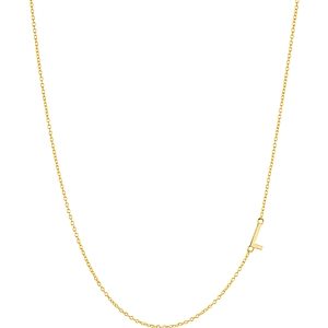Argento Vivo Asymmetrical Initial Necklace in 18K Gold-Plated Sterling Silver, 16- 3529912
