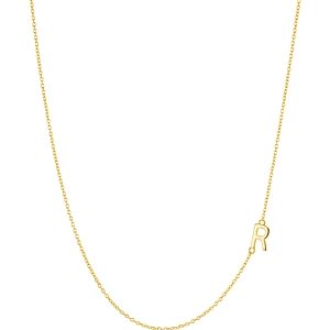 Argento Vivo Asymmetrical Initial Necklace in 18K Gold-Plated Sterling Silver, 16- 3529912