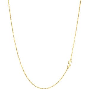 Argento Vivo Asymmetrical Initial Necklace in 18K Gold-Plated Sterling Silver, 16- 3529912
