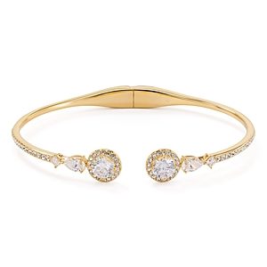 Nadri Pave Detail Hinge Bracelet- 3583566