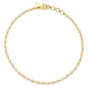 Bloomingdale's Diamond Bezel-Set Link Bracelet in 14K Yellow Gold, 0.65 ct. t.w. - 100% Exclusive- 3650637