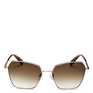 rag & bone Geometric Square Sunglasses, 58mm- 3649521