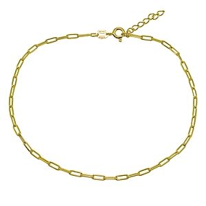 Aqua Paper Clip Chain Ankle Bracelet - 100% Exclusive- 4400834