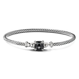 David Yurman Chatelaine Bracelet with Black Onyx and Diamonds- 3561192