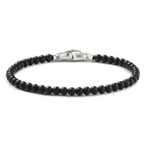 David Yurman Men's Spiritual Beads Bracelet with Black Onyx- 3546854