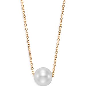 Bloomingdale's Cultured Freshwater Pearl Floating Pendant Necklace in 14K Yellow Gold, 16-18 - 100% Exclusive- 3773583