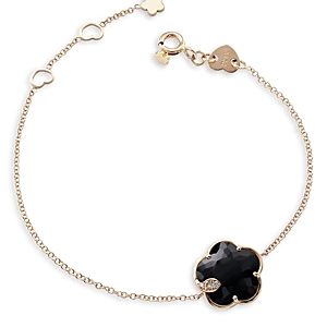 Pasquale Bruni 18K Rose Gold Petit Joli Black Onyx and Diamond Bracelet- 3796888