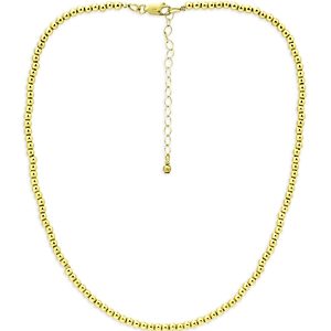 Aqua 3mm Beaded Collar Necklace, 14-16 - 100% Exclusive- 3812677