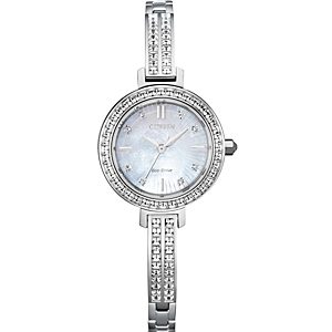 Citizen Eco Drive Silhouette Crystal Watch, 25mm- 3831342