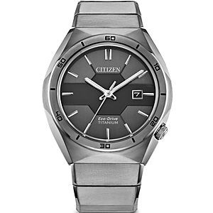 Citizen Eco Drive Super Titanium Armor Watch, 41mm- 3831340