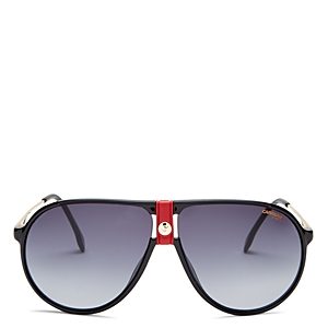 Carrera Brow Bar Aviator Sunglasses, 59mm- 3828404