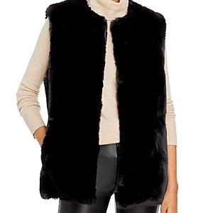 Surell Rex Rabbit Faux Fur Vest- 3831255