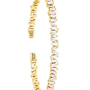 Suzanne Kalan 18K Yellow Gold Diamond Fireworks Flexible Bangle Bracelet- 3819726