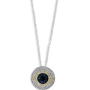 Bloomingdale's Multicolor Diamond Evil Eye Pendant Necklace in 14K White & Yellow Gold - 100% Exclusive- 4938874