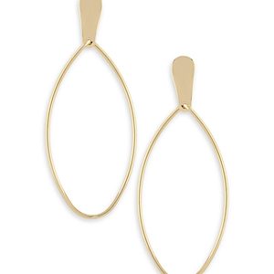 Bloomingdale's Oblong Drop Earrings in 14K Yellow Gold - 100% Exclusive- 3847559