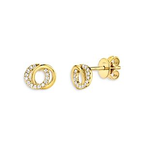 Moon & Meadow 14K Yellow Gold Diamond Knot Stud Earrings - 100% Exclusive- 3822111