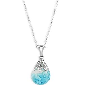 Bloomingdale's Floating Turquoise Pendant Necklace, 18 - 100% Exclusive- 3853337