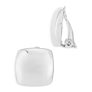 Bloomingdale's Puffed Square Clip-On Stud Earrings - 100% Exclusive- 3853329