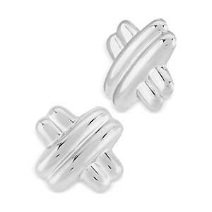 Bloomingdale's Medium Crossover Clip-On Stud Earrings - 100% Exclusive- 3853335