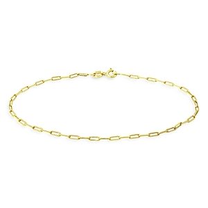 Aqua Sterling Paper Clip Bracelet - 100% Exclusive- 3836257
